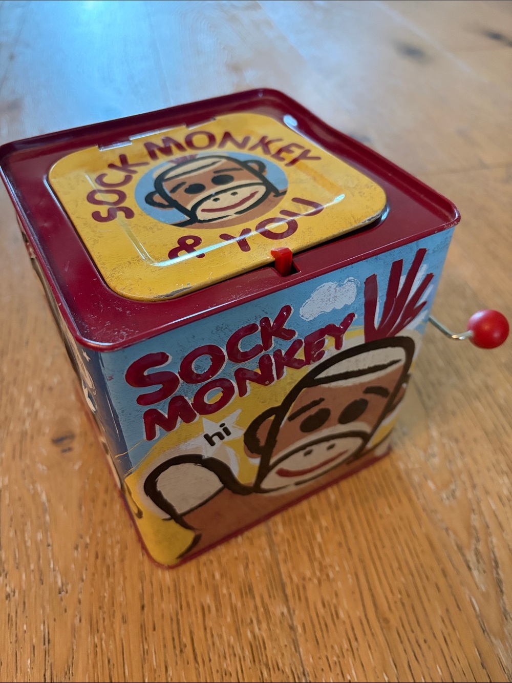 Sock Monkey Jack in the Box (Schylling, 2008)